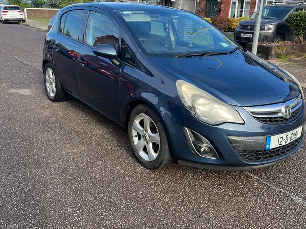 Vauxhall Corsa Hatchback, Petrol, 2012, Blue
