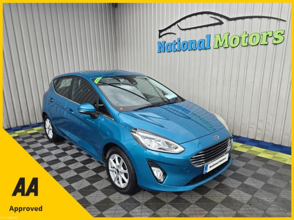 Ford Fiesta Hatchback, Petrol, 2018, Blue