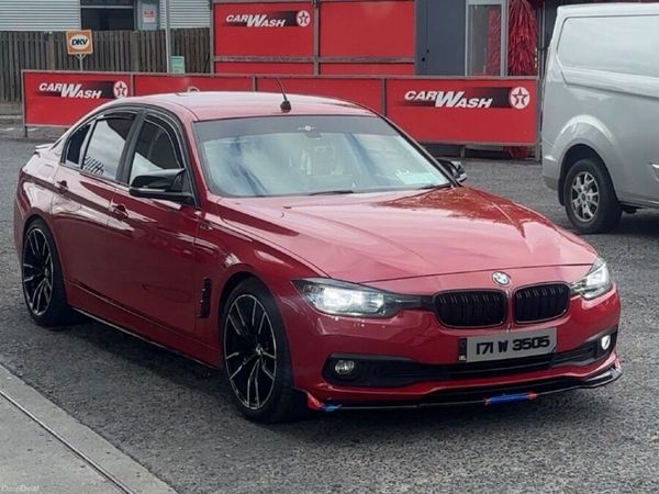 BMW 3-Series Saloon, Diesel, 2017, Red