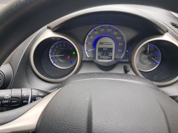 Honda Fit Hatchback, Petrol Hybrid, 2012, White