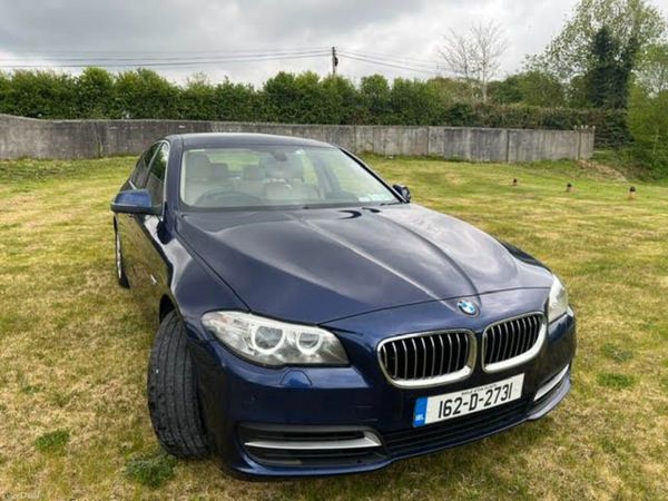 BMW 5-Series Saloon, Diesel, 2016, Blue