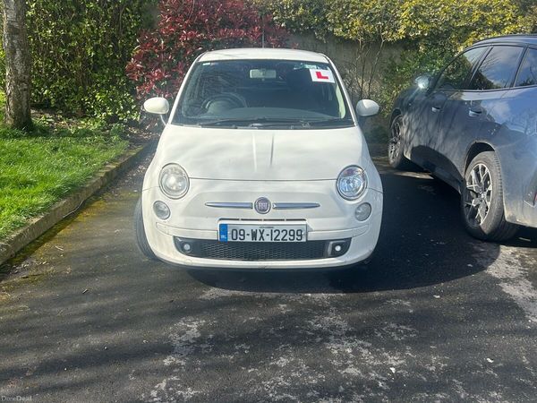 Fiat 500 Hatchback, Diesel, 2009, White