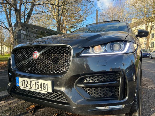 Jaguar F-Type Estate/Jeep, Diesel, 2017, Black