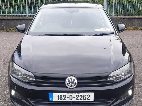 Volkswagen Polo Hatchback, Petrol, 2018, Black