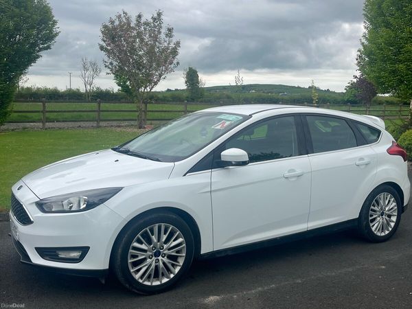 Ford Focus Hatchback, Diesel, 2016, White