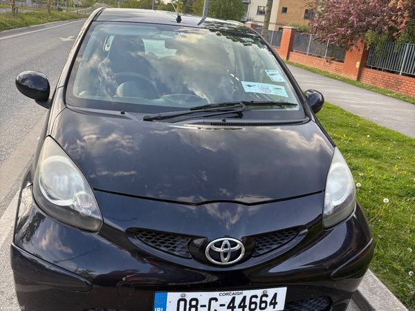 Toyota Aygo Hatchback, Petrol, 2008, Black