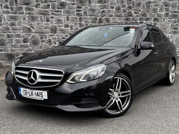 Mercedes-Benz E-Class Saloon, Diesel Hybrid, 2013, Black