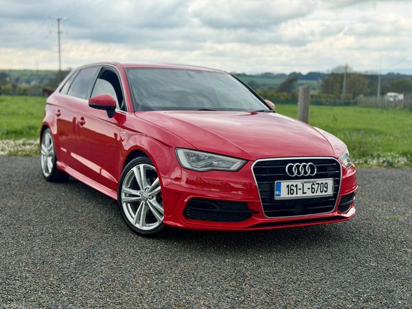 Audi A3 Hatchback, Petrol, 2016, Red