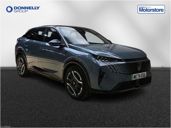 Peugeot 3008 Estate, Electric, 2025, Blue