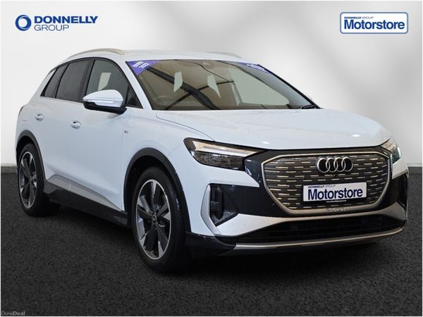 Audi Q4 Estate, Electric, 2022, White