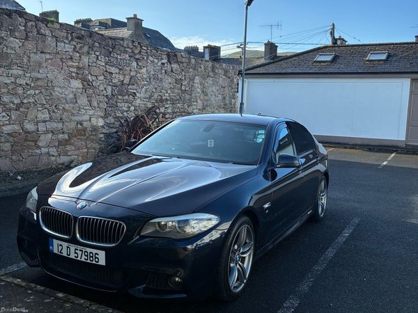BMW 5-Series Saloon, Diesel, 2012, Black