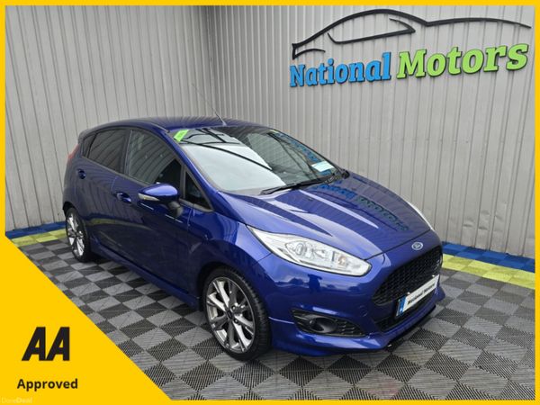 Ford Fiesta Hatchback, Petrol, 2017, Blue