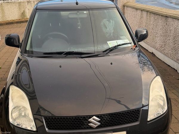 Suzuki Swift Hatchback, Petrol, 2007, Black