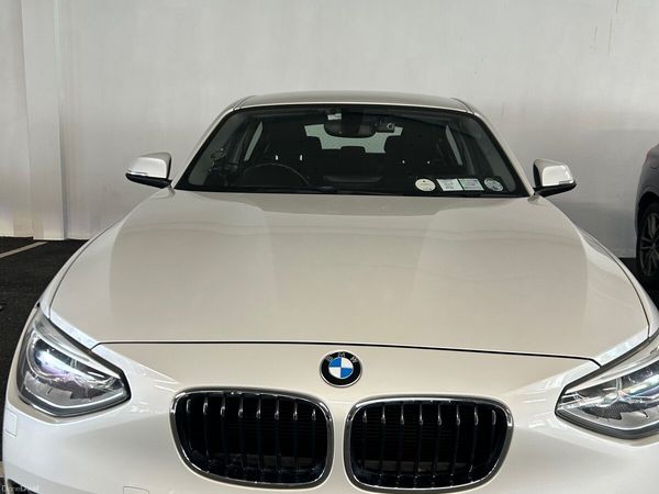BMW 1-Series Hatchback, Petrol, 2014, White
