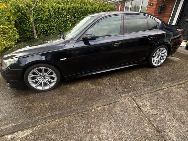 BMW 5-Series Saloon, Diesel, 2009, Black