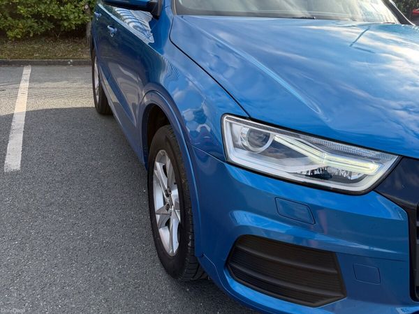 Audi Q3 SUV, Petrol, 2015, Blue