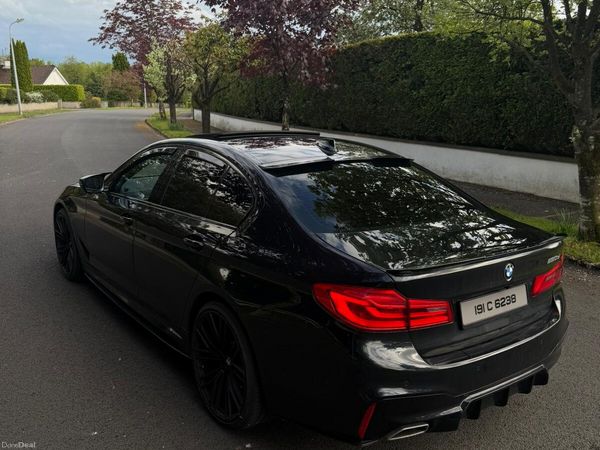 BMW 5-Series Saloon, Diesel, 2019, Black