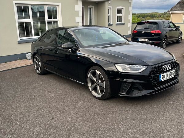 Audi A4 Saloon, Diesel, 2020, Black