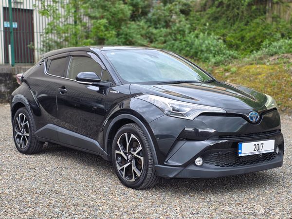 Toyota C-HR SUV, Petrol Hybrid, 2017, Black