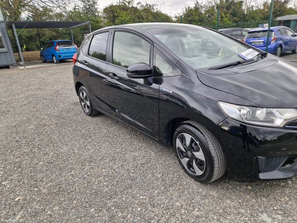 Honda Fit Hatchback, Petrol Hybrid, 2015, Black