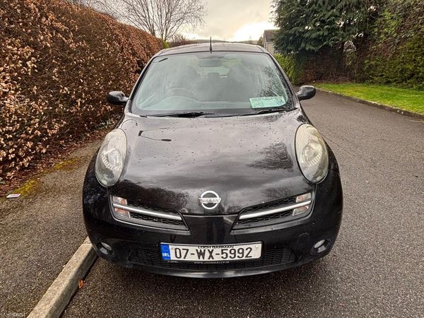 Nissan Micra Hatchback, Petrol, 2007, Black