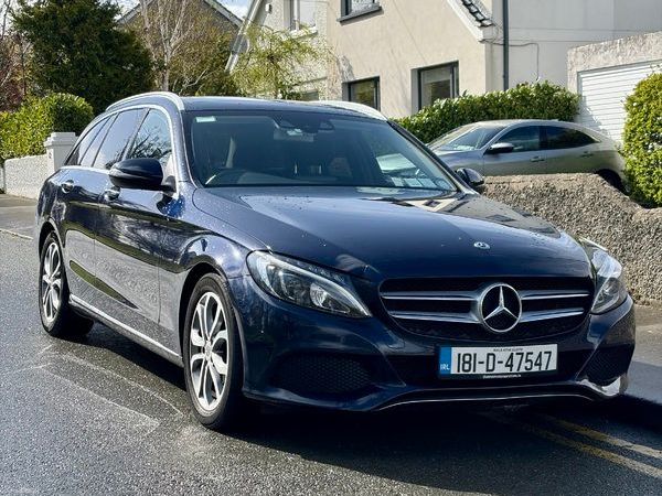 Mercedes-Benz C-Class Estate, Diesel, 2018, Blue