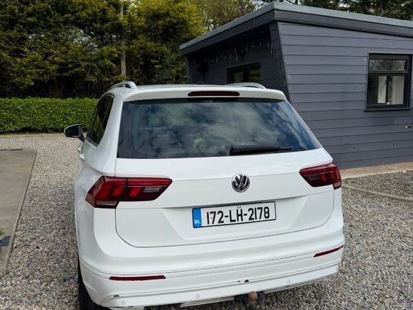 Volkswagen Tiguan SUV, Diesel, 2017, White