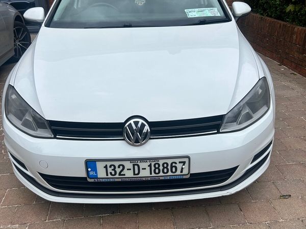 Volkswagen Golf Hatchback, Petrol, 2013, White