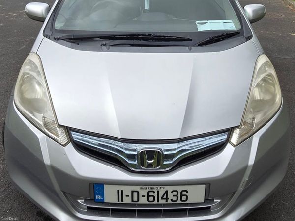 Honda Fit Hatchback, Petrol Hybrid, 2011, Silver