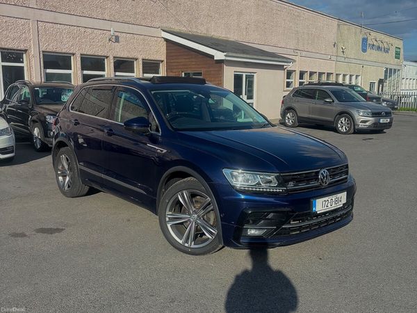 Volkswagen Tiguan SUV, Diesel, 2017, Blue