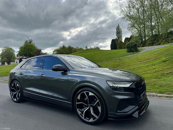 Audi Q8 SUV, Diesel Hybrid, 2019, Grey