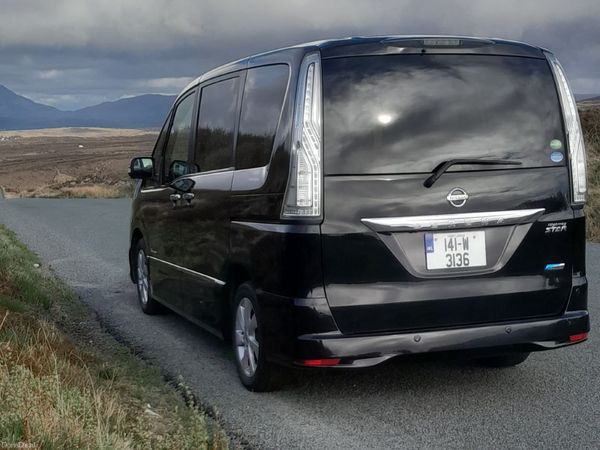 Nissan Serena MPV, Petrol Hybrid, 2014, Black