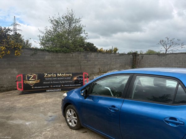 Toyota Auris Hatchback, Petrol, 2012, Blue