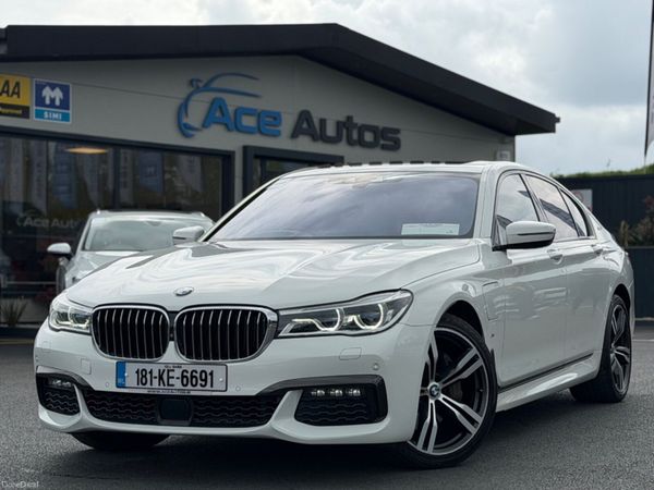 BMW 7-Series Saloon, Petrol Plug-in Hybrid, 2018, White
