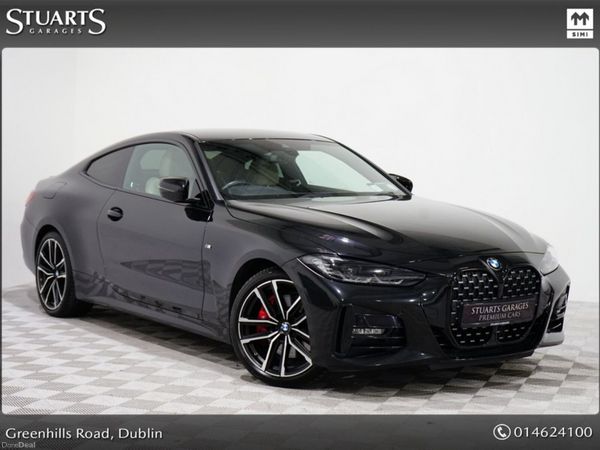 BMW 4-Series Coupe, Petrol, 2021, Black