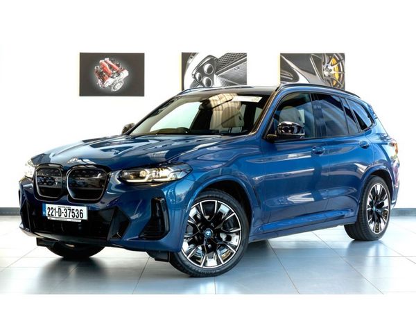 BMW iX3 Hatchback, Electric, 2022, Blue