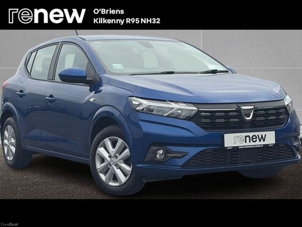Dacia Sandero Hatchback, Petrol, 2021, Blue