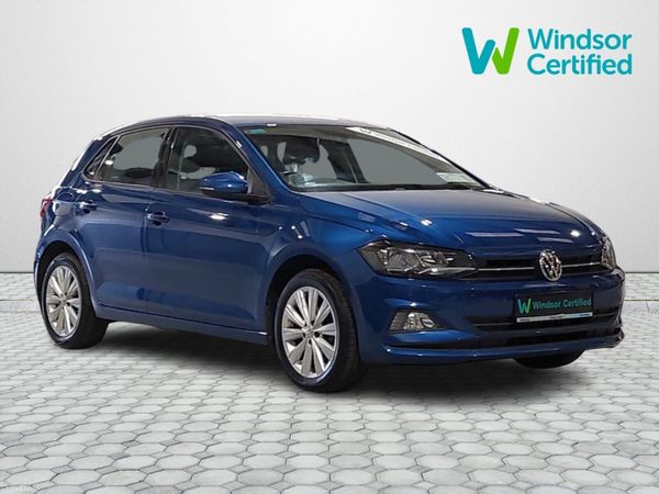 Volkswagen Polo Hatchback, Petrol, 2020, Blue