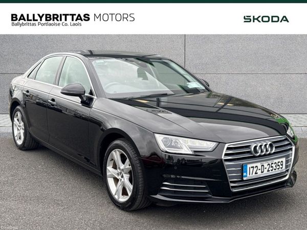 Audi A4 Saloon, Petrol, 2017, Black
