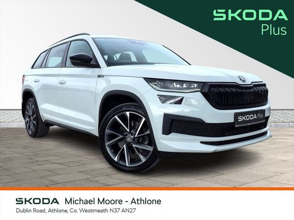Skoda Kodiaq SUV, Diesel, 2024, White