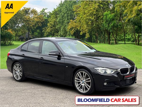 BMW 3-Series Saloon, Diesel, 2016, Black