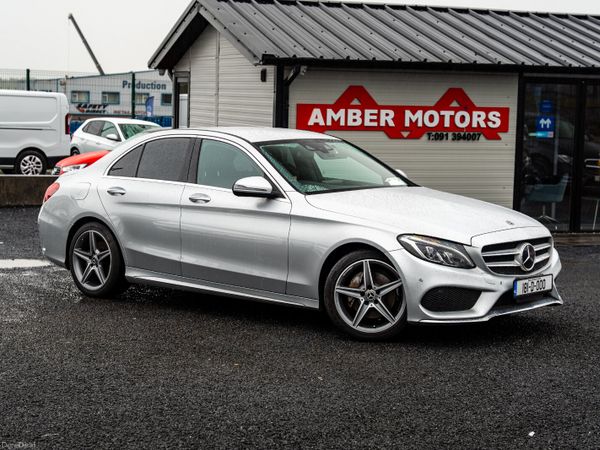 Mercedes-Benz C-Class Saloon, Diesel, 2018, Silver