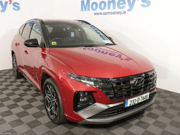 Hyundai Tucson SUV, Petrol Plug-in Hybrid, 2023, Red