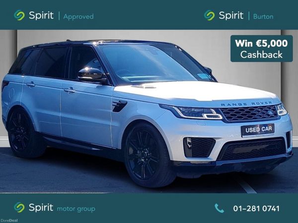 Land Rover Range Rover Sport SUV, Petrol Hybrid, 2022, Silver