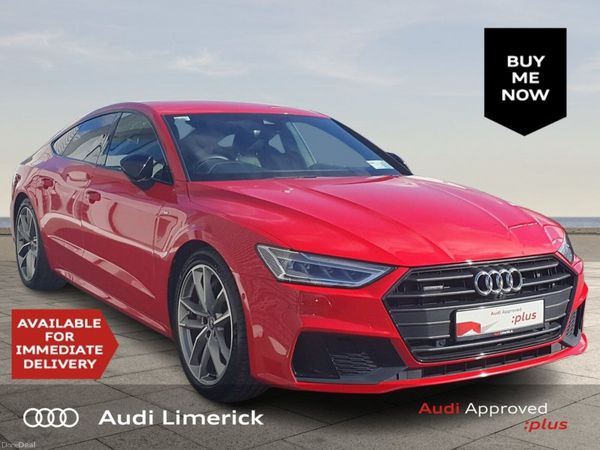 Audi A7 Hatchback, Petrol Plug-in Hybrid, 2023, Red