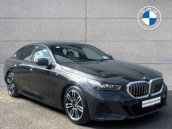 BMW 5-Series Saloon, Petrol Plug-in Hybrid, 2024, Grey