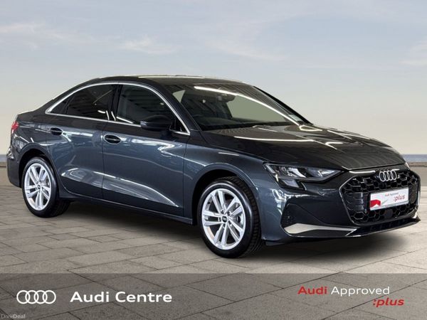 Audi A3 Saloon, Petrol, 2026, Grey