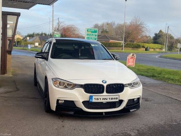 BMW 3-Series Saloon, Diesel, 2015, White
