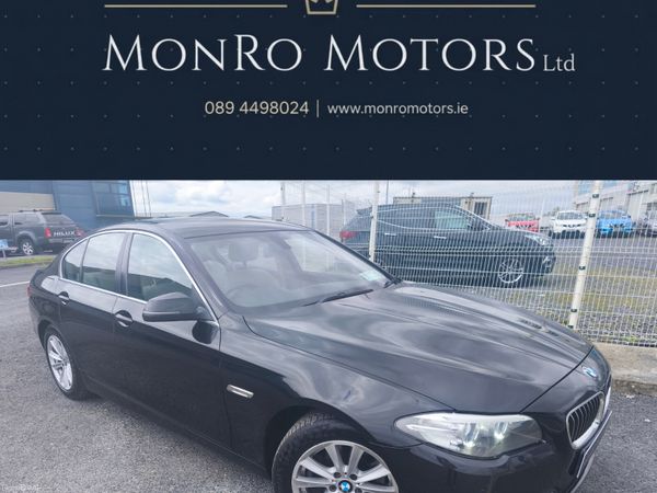 BMW 5-Series Saloon, Diesel, 2015, Black
