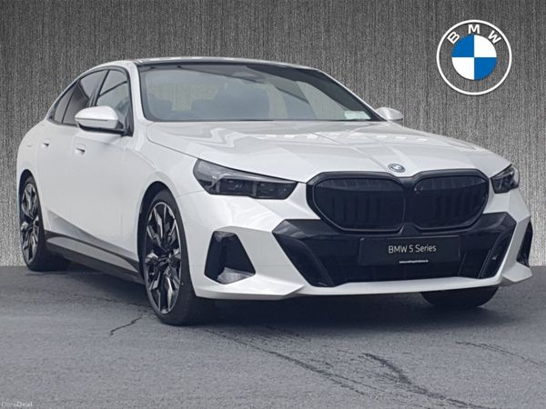 BMW 5-Series Saloon, Petrol Plug-in Hybrid, 2026, White